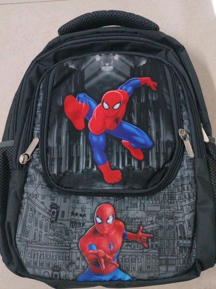 Spider Cartoon School Bag