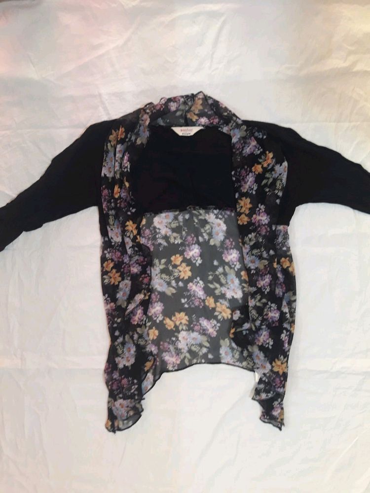 Shrug - Floral Print