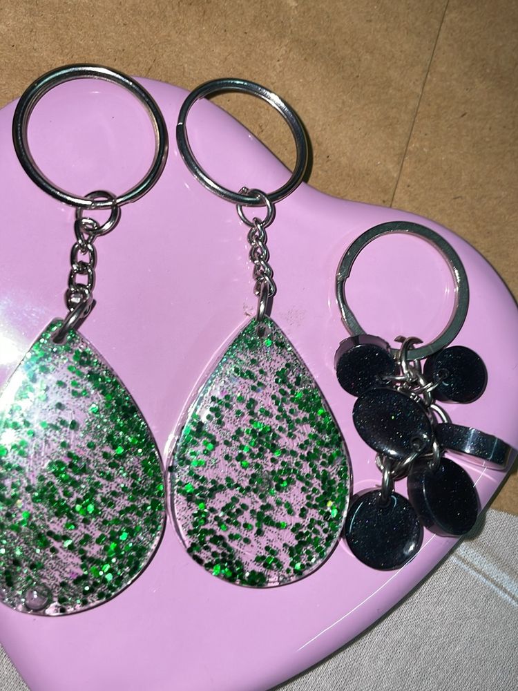 3 Resin Key Ring In Just 79