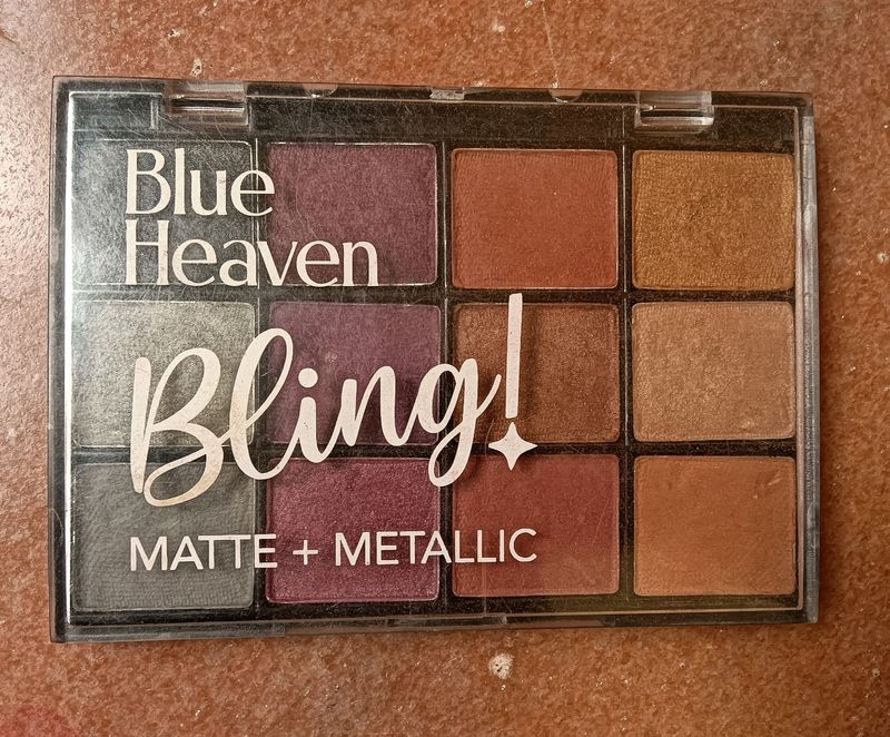 Blue Heaven Bling Matte+Metallic