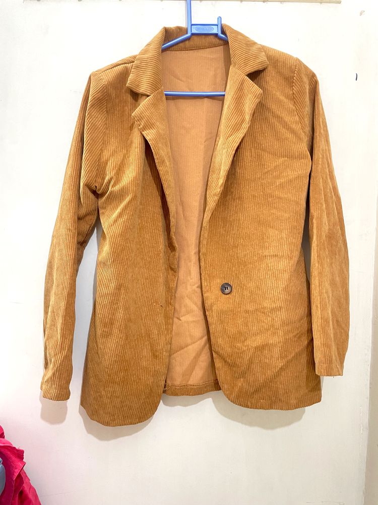 Corduroy Blazer brown in colour