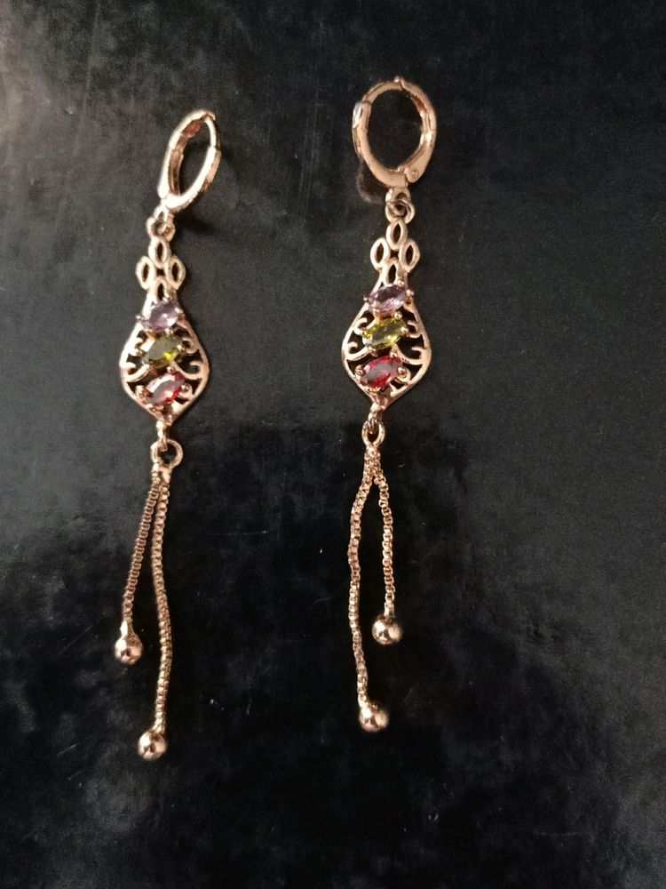 Rose Gold Plated Earrings