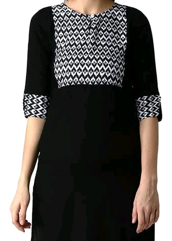 Pinteresty Black And White Kurta