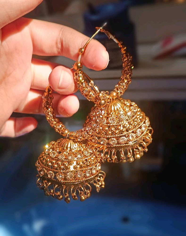 Golden Jhumke