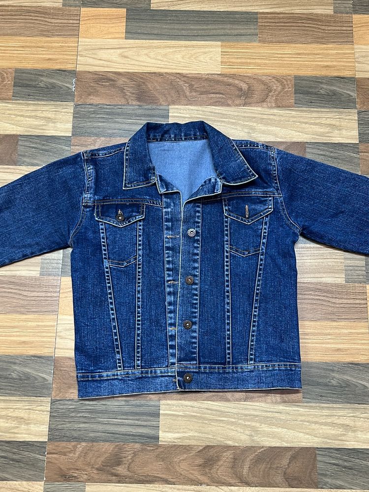 Cropped Denim Jacket