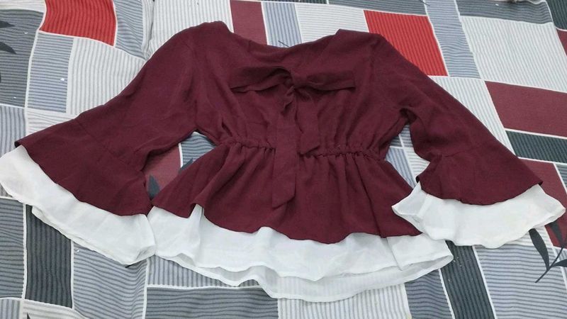 Burgundy Top