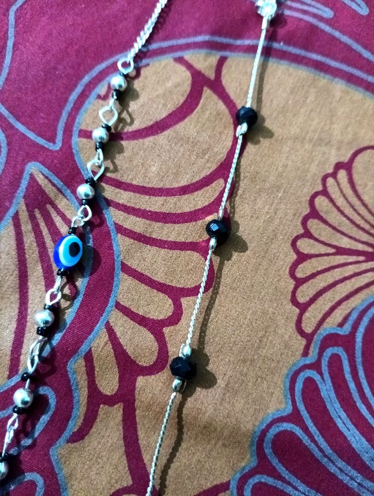 Anklet And Earrings