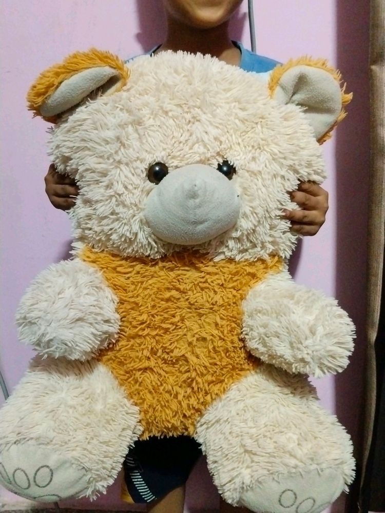 Combo Of Soft Toys Big Teddy And Hanging Item