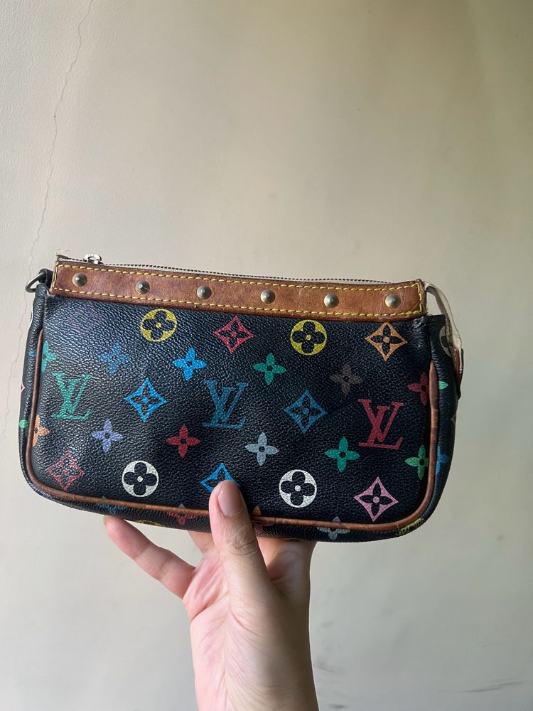 LV Multicolour Pochette Bag