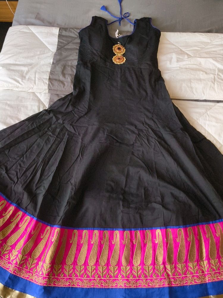 Black Anarkali Suit