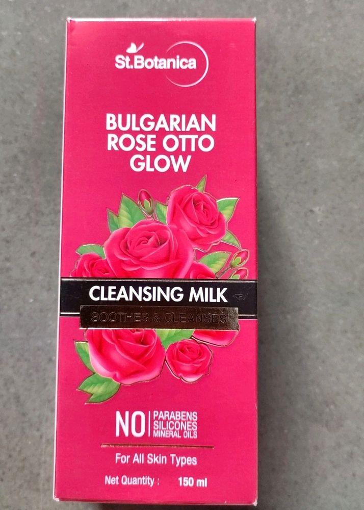 St.Botanica Bulgarian Rose OttoGlow Cleansing Milk