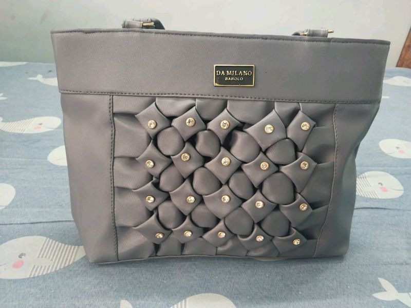 Beautiful Slingbags Silver Color