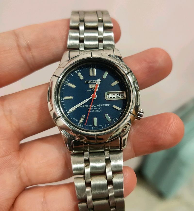 Rare Seiko 5 Sports Blue