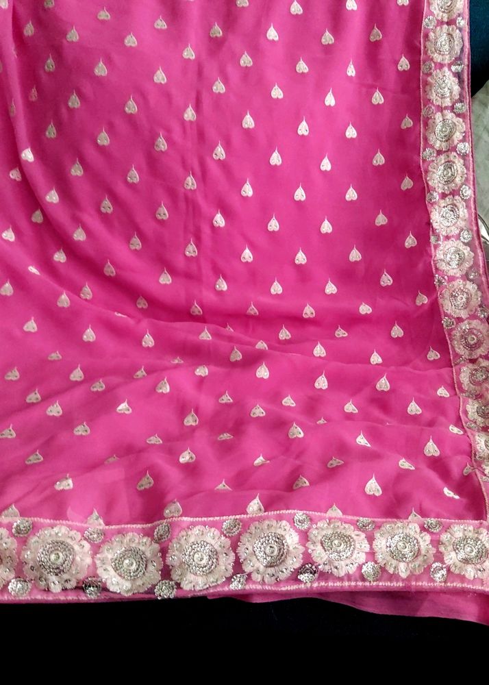 Pink Saree💕Eid Sale💫