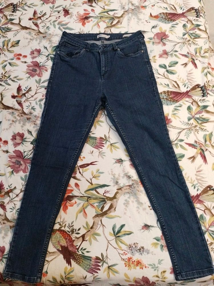 Skinny Fit Blue Jeans