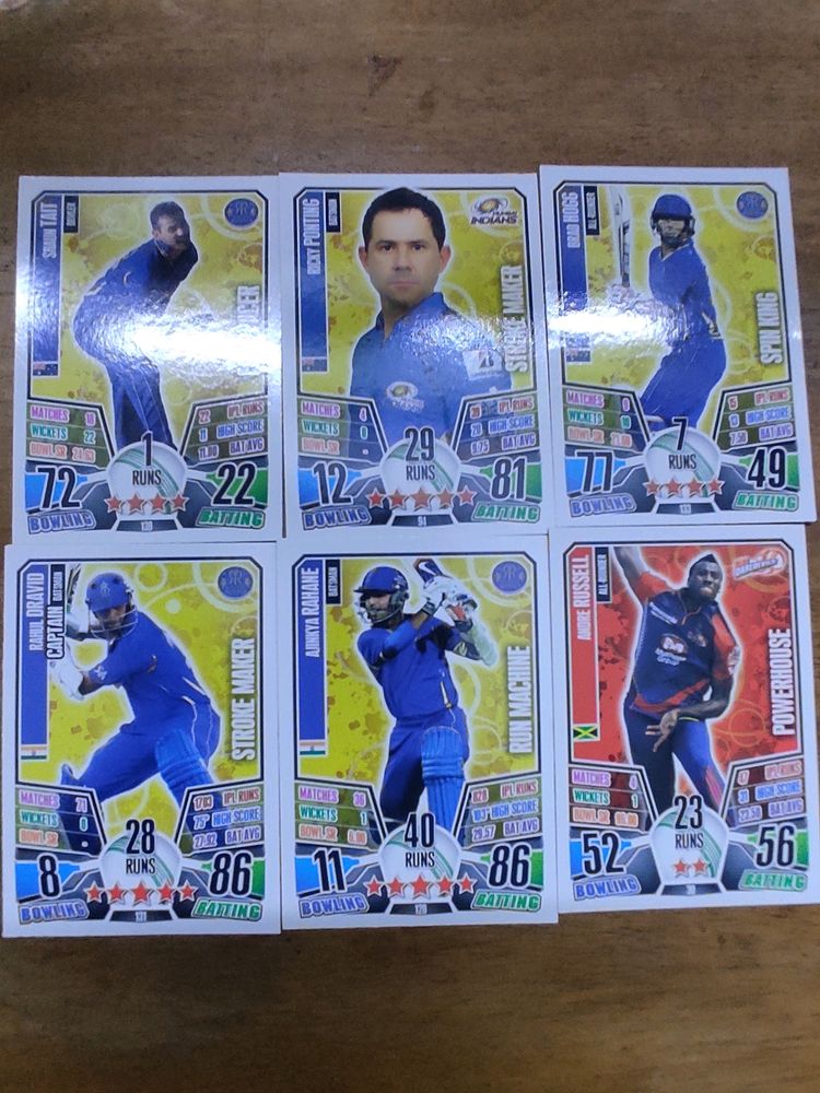 Top Cricket Attax Trading Card