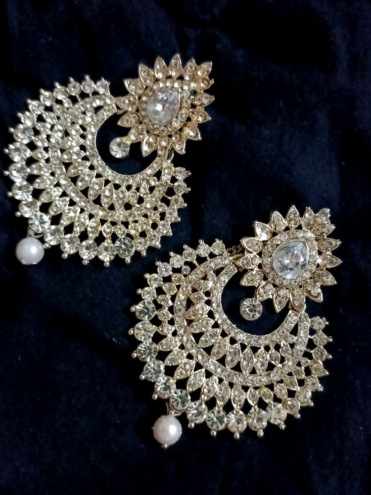 Earings With Mangtika (Freebie)🥳🥳🥳