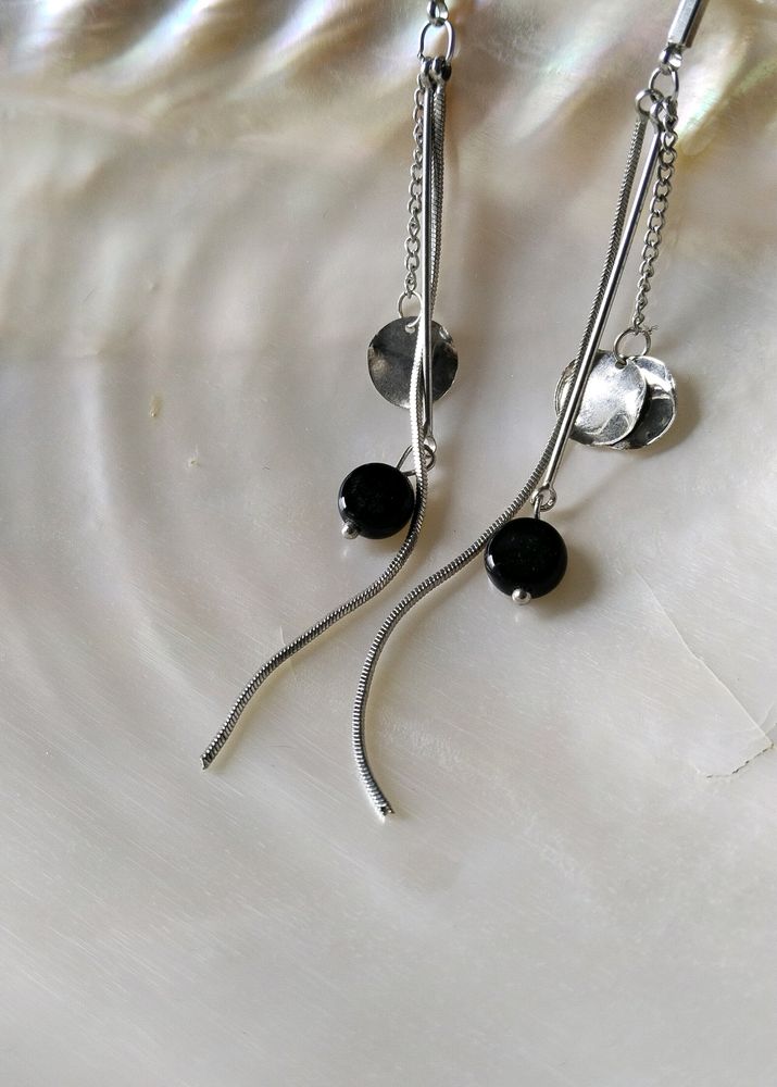 Silver Plated Dangle Earring