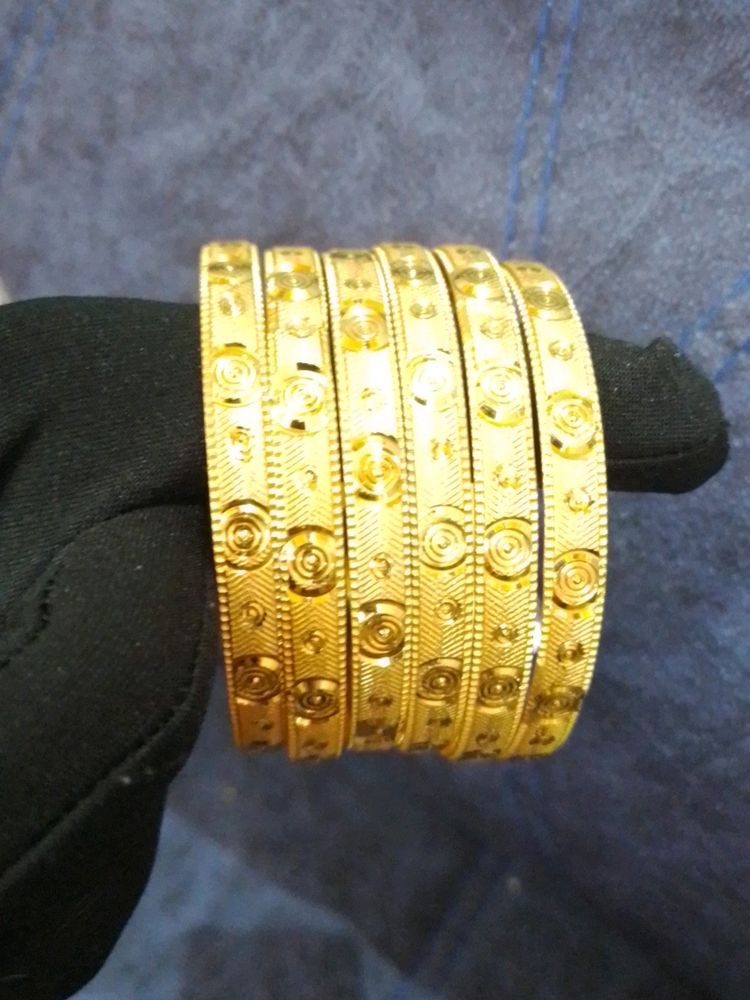 Gold Plated Bangles