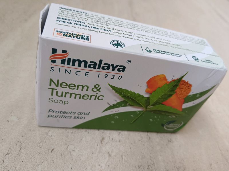 Himalaya Neem & Turmeric Soap