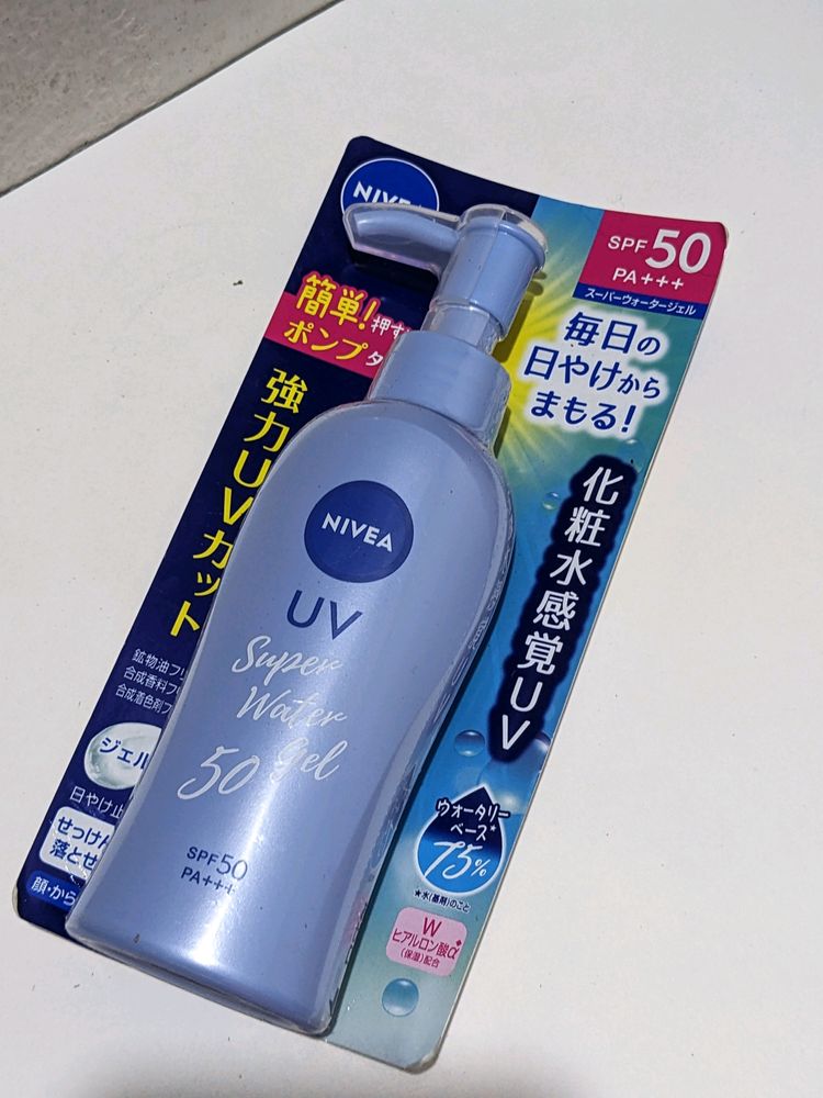 Nivea UV Super Water Gel Sunscreen