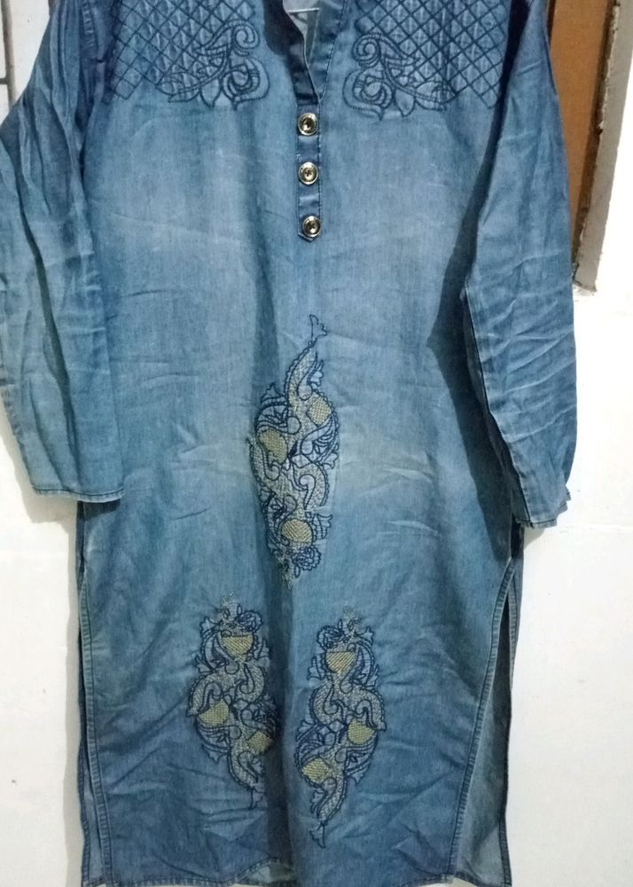 Denim Kurti