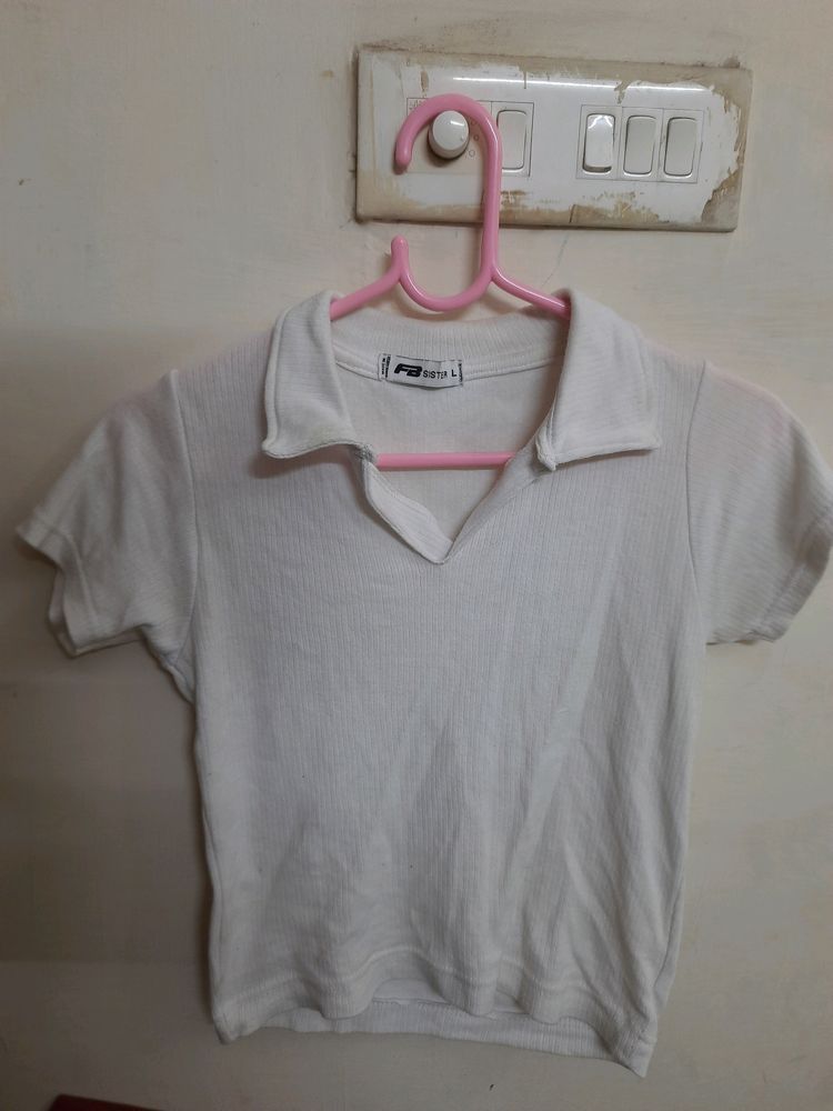 Polo White Teshirt