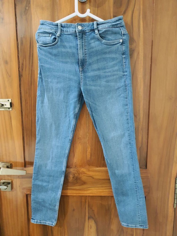 Zara Blue High Rise Denim (Women)