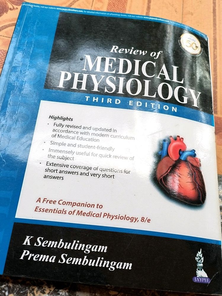 Medical Physiology Review Book