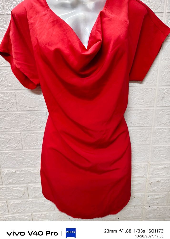 Dorithy Perkins Haulter Neck ♥️ Red Top