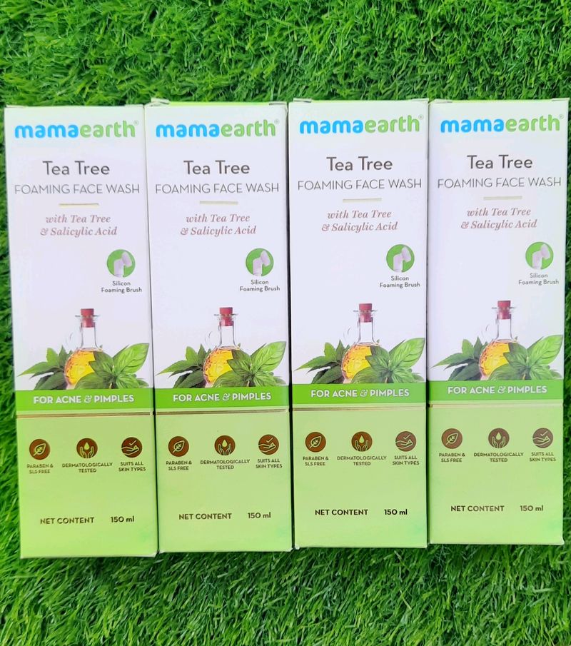 Mamaearth Tea Tree Foaming Face Wash