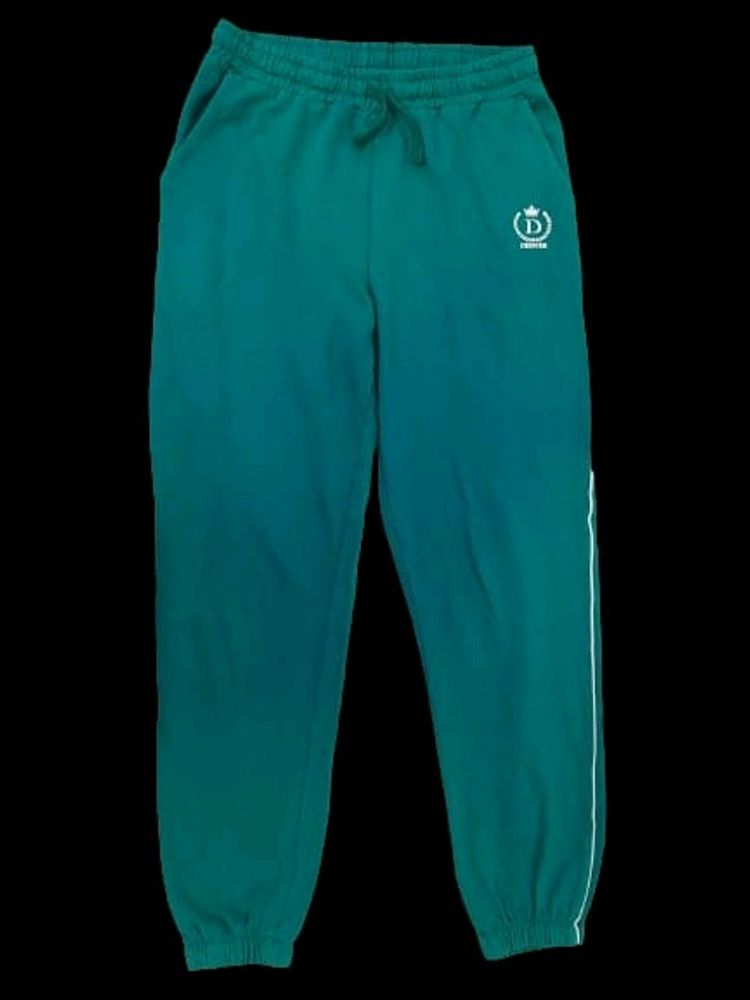 Zudio Sea Green Casual Joggers