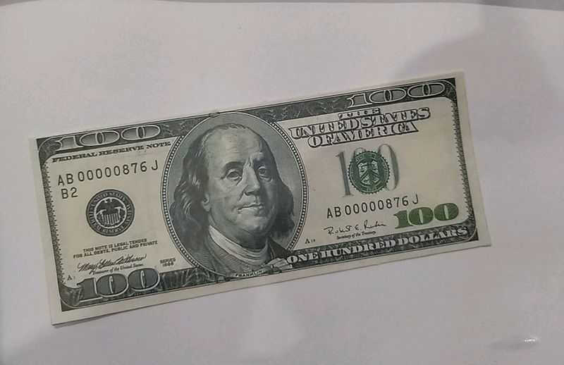 100 Dollar Note Usa