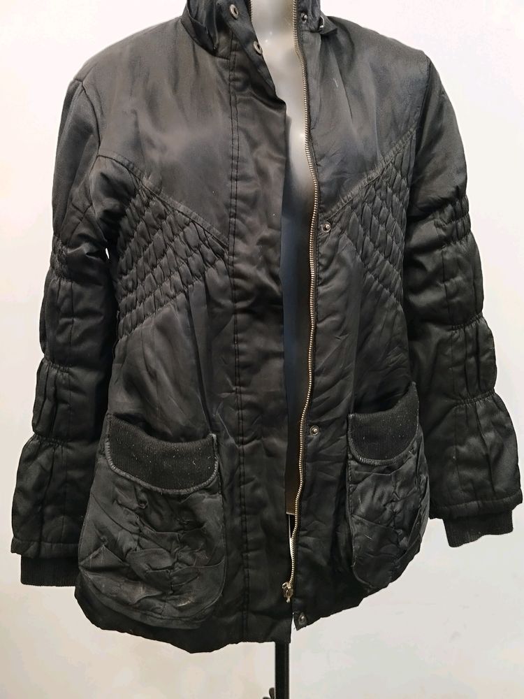 Worn Once Satin Winter Wear Jacket