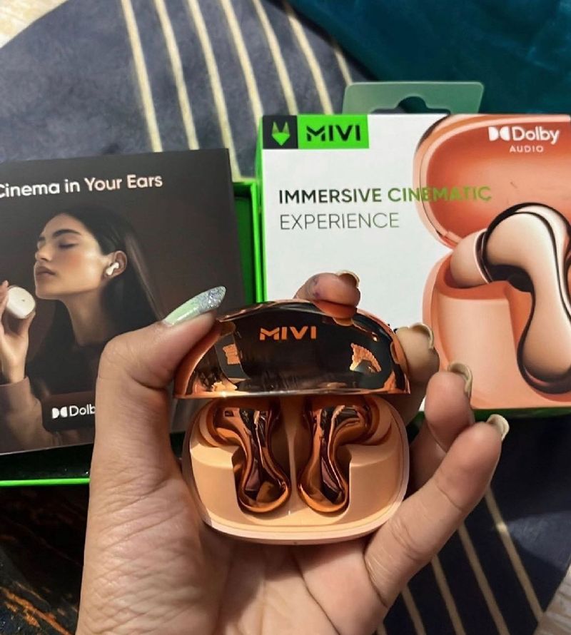 Mivi ImmersiveSuperpods Earphones Earbuds Headphon