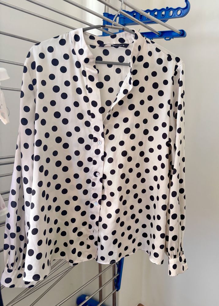 Zara Polka Dot Shirt