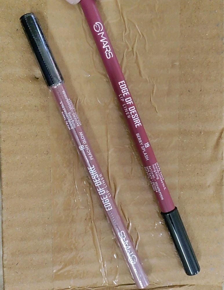 Mars 19 Berry Splash & 16 Edge of desire lip liner