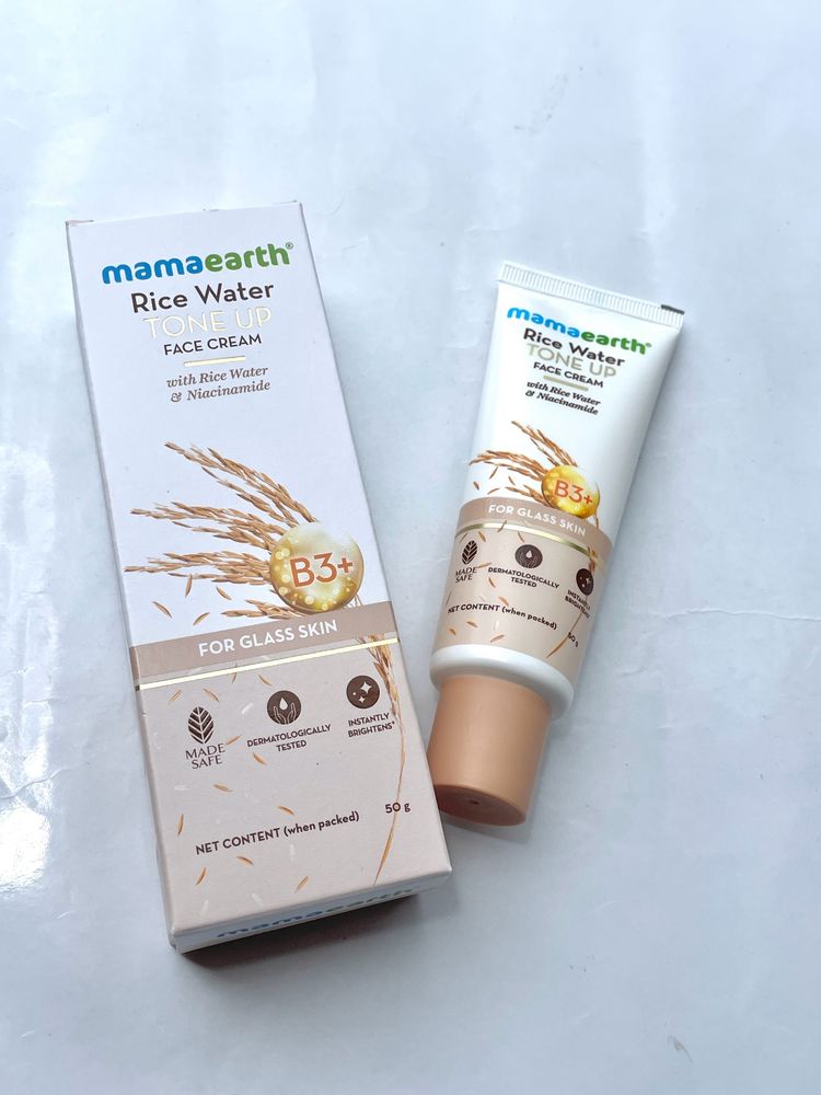 Mamaearth Rice Water Face Cream For Glass Skin