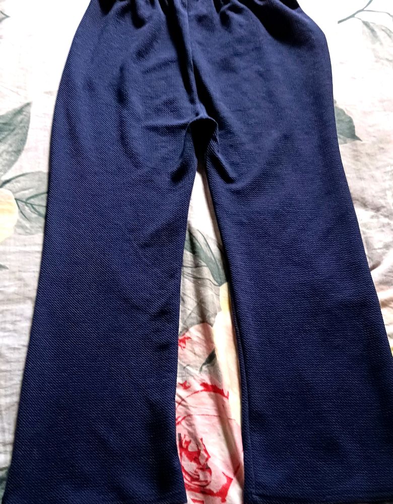 Navy Blue Bootcut Trouser