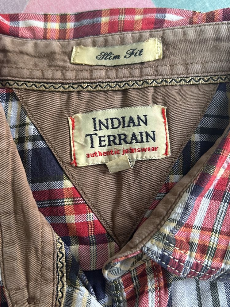 Indian Terrain L Men Shirt