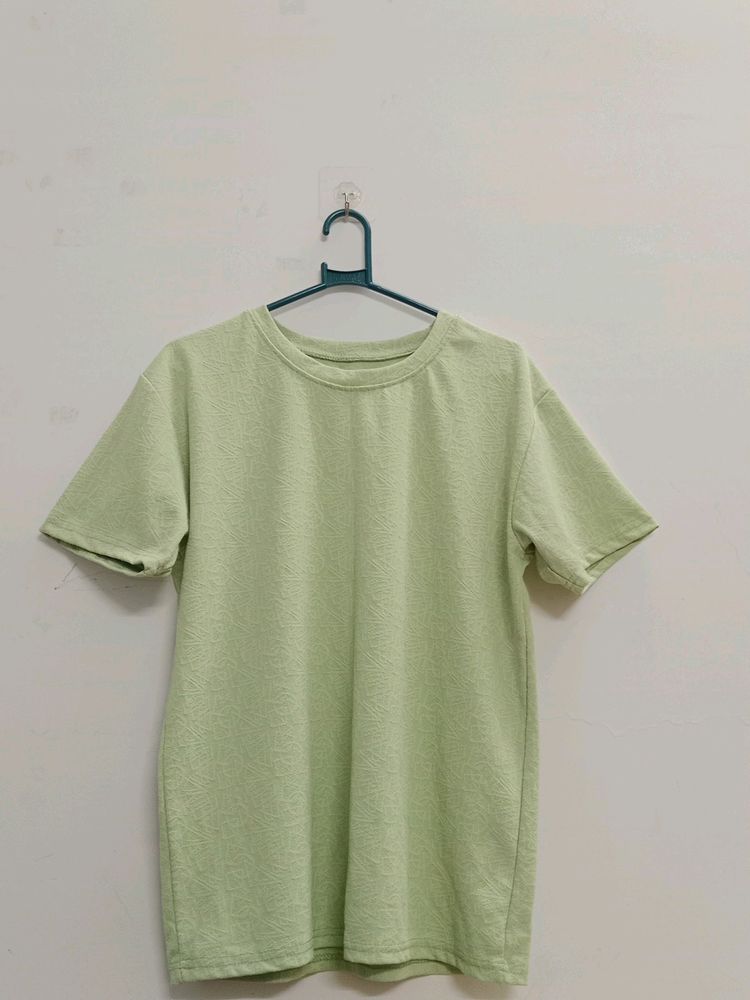 Florencent Green Colour T Shirt