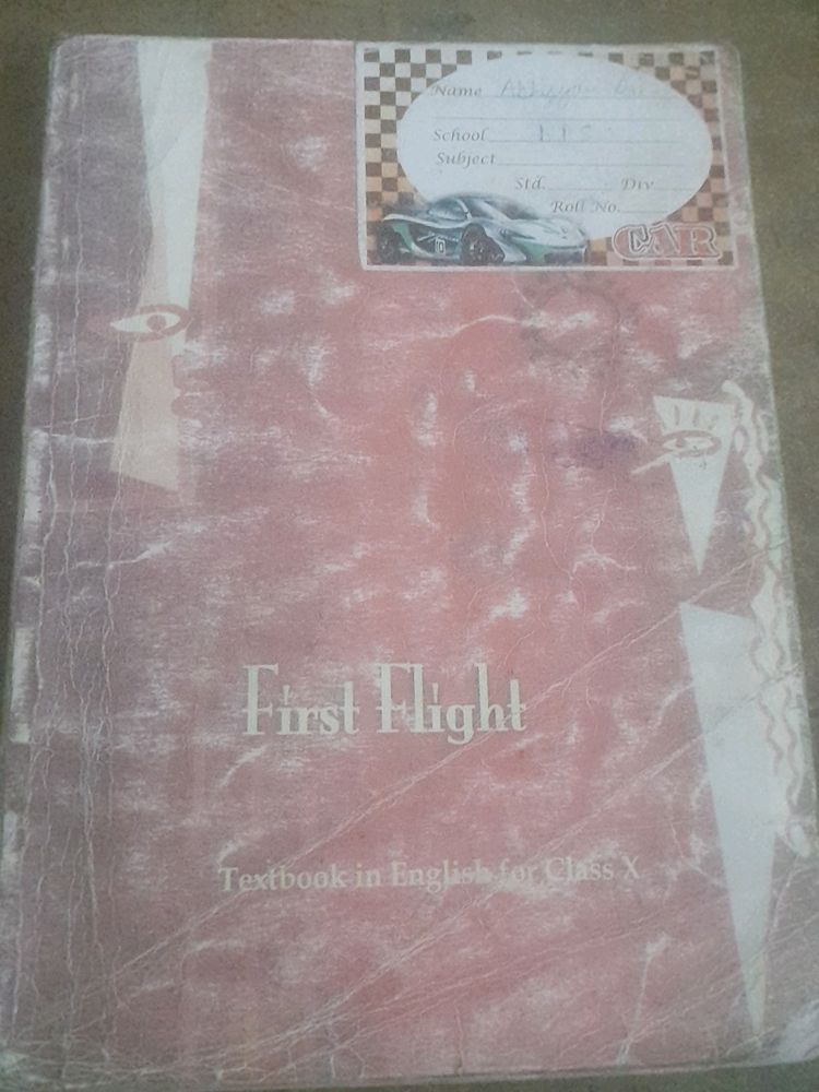 First Flight Class 10 (Ncert)