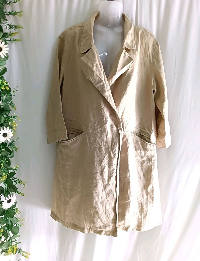 🎉50% Off🎉Imported Beige Lightweight Trench Coat