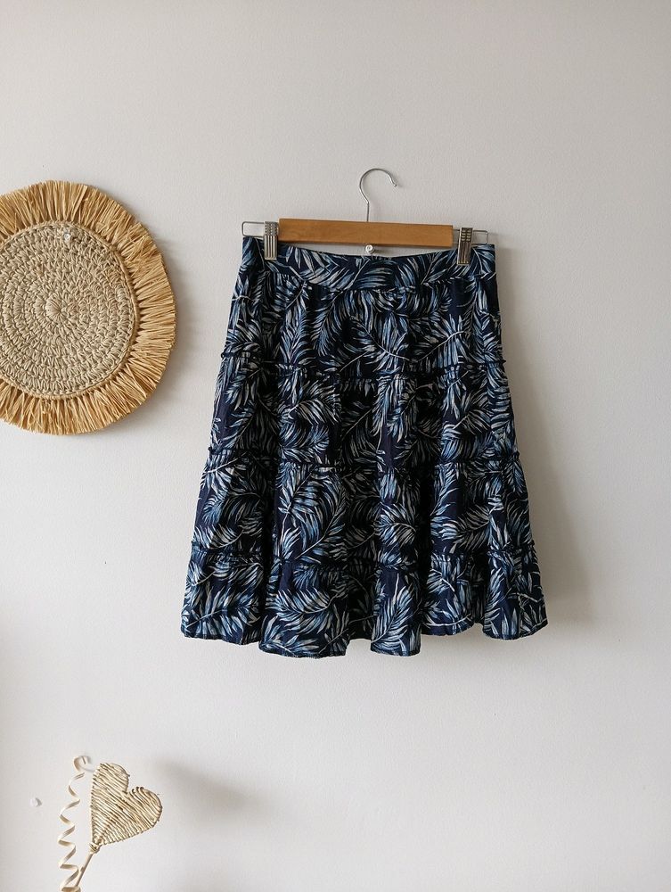 Gina Binotti Tropical Print Skirt