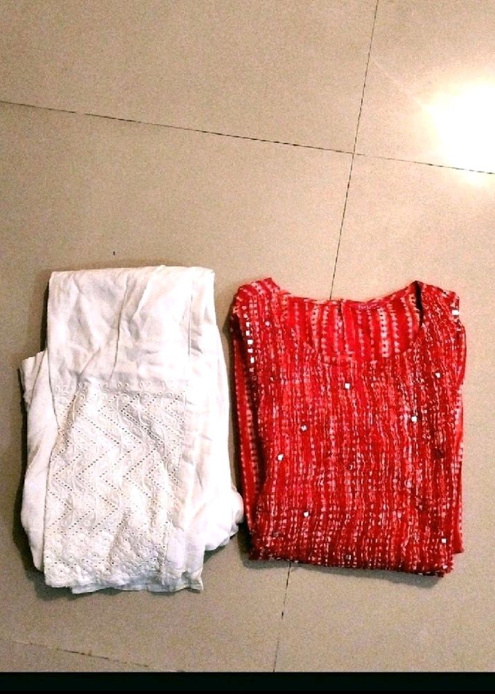 Fashor Kurta + Chikankari Pants