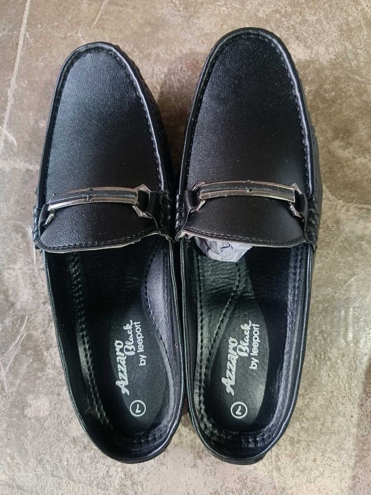 Low-Top-Slip-On Casus Shoes, Black