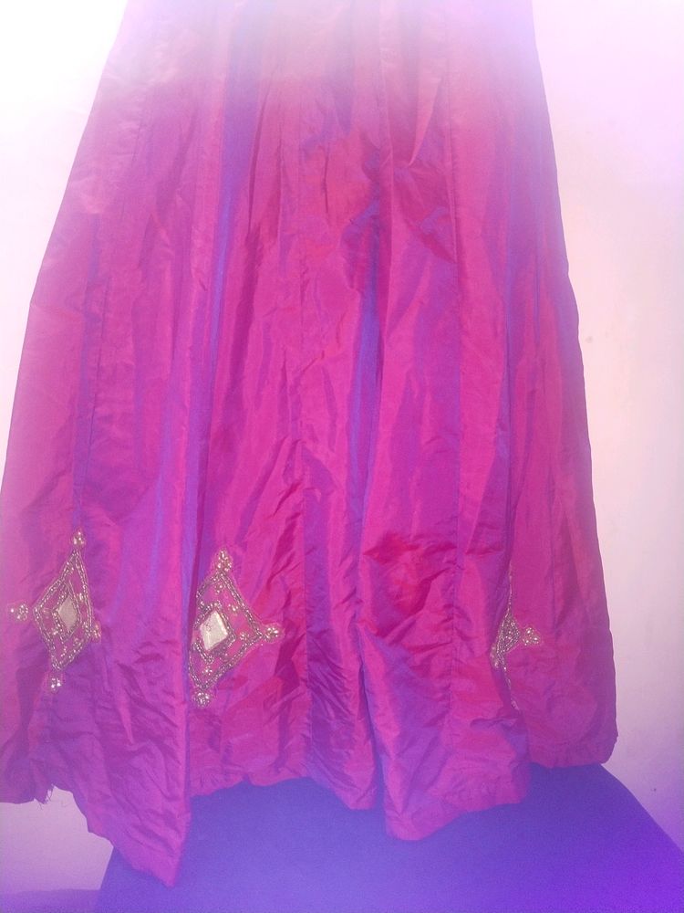 Long Frock With Dupatta