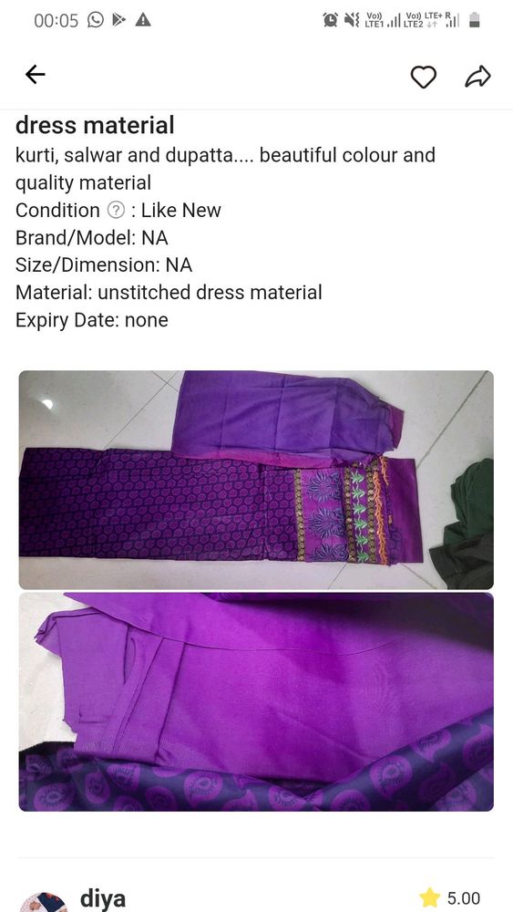 Dress material