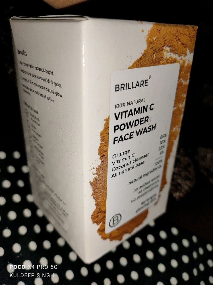 Brillare Vitamin C Face Wash | For Pigmentation