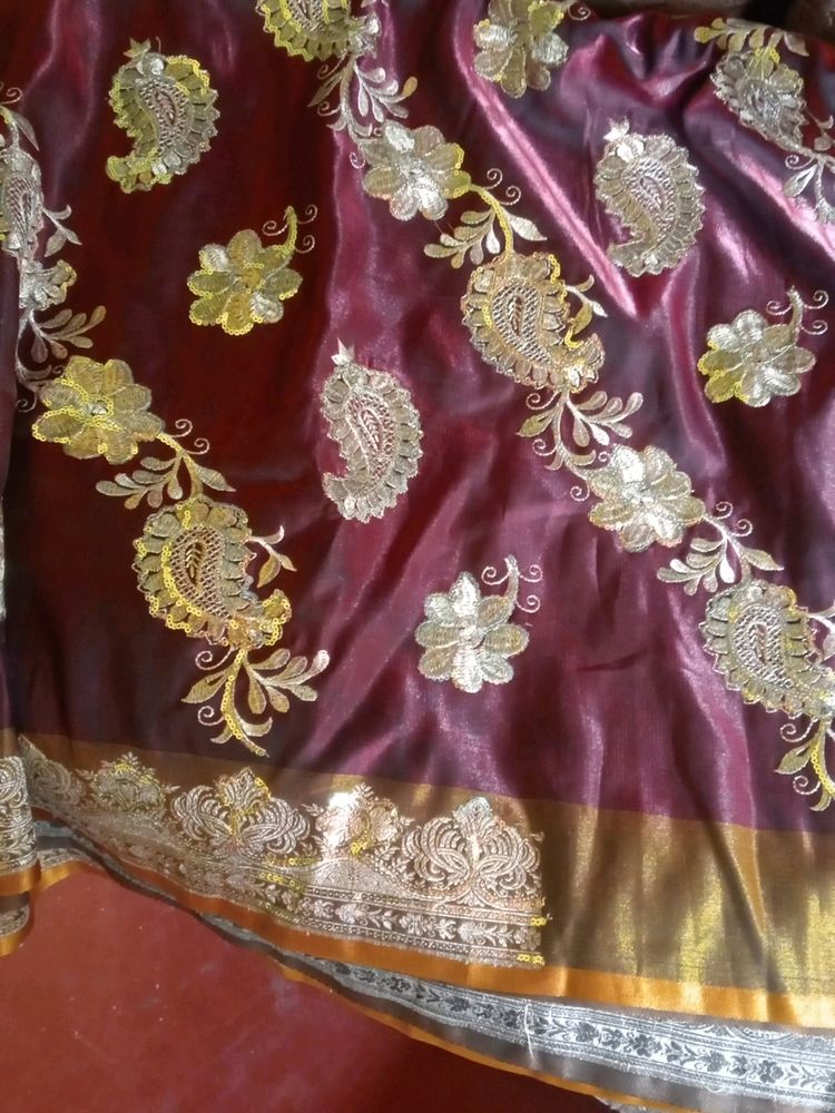 Banarasi saree with work